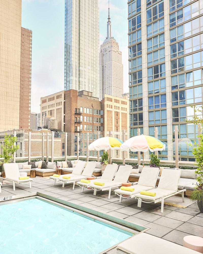 Rooftop pool